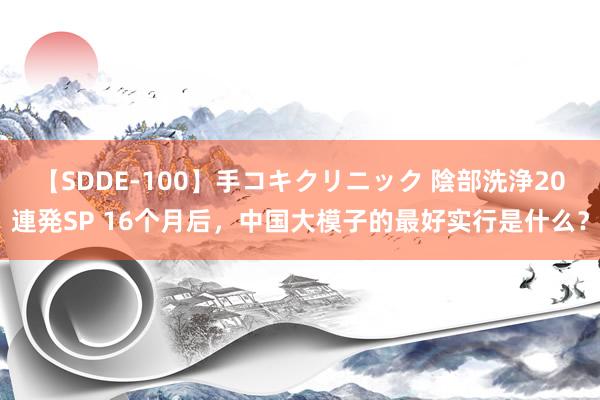 【SDDE-100】手コキクリニック 陰部洗浄20連発SP 16个月后，中国大模子的最好实行是什么？